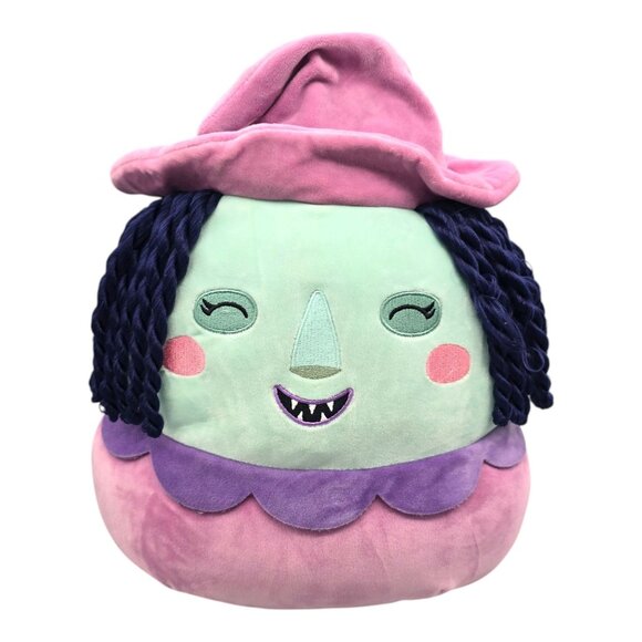 Disney Squishmallow 14" The Nightmare Before Christmas Witch Plush 2021 Kellytoy - Picture 1 of 12
